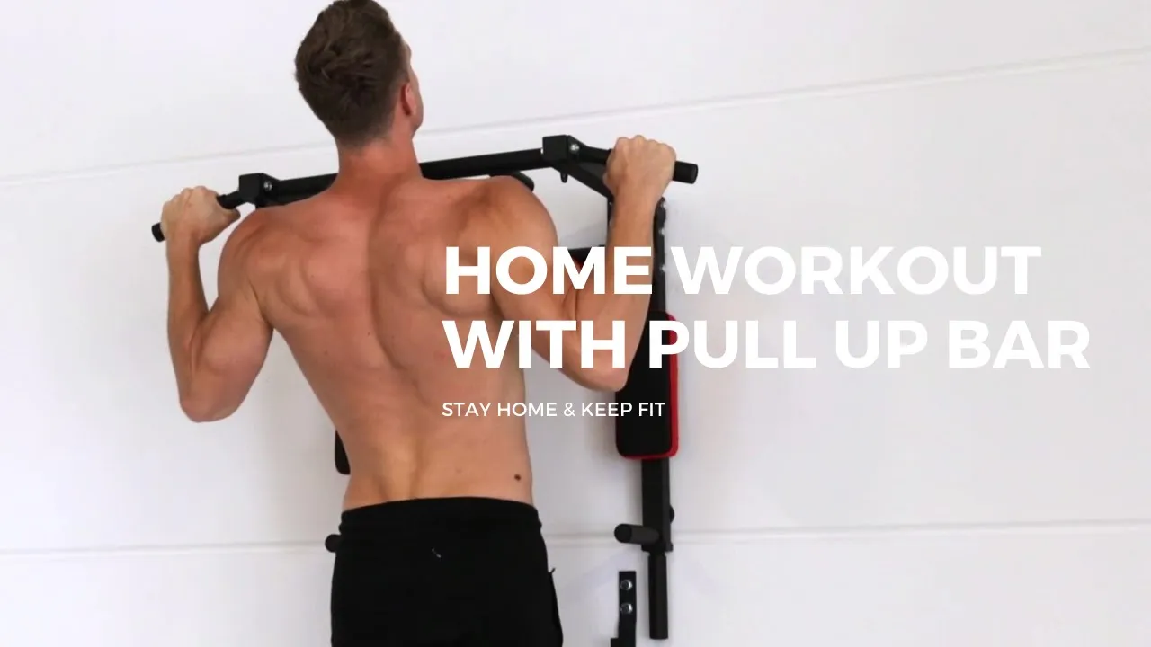 Wall Mounted Pull Up Bar with Dip Station OT126 | ONETWOFIT