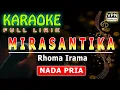 Lagu MIRASANTIKA - H.Rhoma Irama | VERSI REGGAE || KARAOKE Nada Cowok / Pria || Lirik,HD