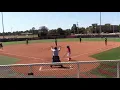 John A Logan softball vs Dyersburg TN Top of 1st Macie Lester pitching 19