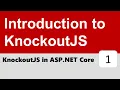 KnockoutJS in ASP NET Core - Introduction to KnockoutJS