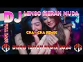 DJ LENSO MERAH MUDA CHA CHA REMIX FULL BASS DISCO TANAH 2024