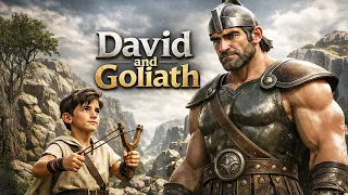Animated Bible Story of David & Goliath: The Boy Who Defeated a Giant & How One Stone Changed Lives