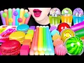 Download Lagu ASMR RAINBOW DRINKS FROZEN NIK-L-NIP SNACK JELLY 무지개 디저트 얼린 닉클립 레인보우 드링크 먹방 DESSERTS EATING MUKBANG