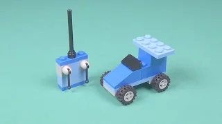 Lego Remote-Controlled Car Building Instructions - Lego Classic 10704 "How To"