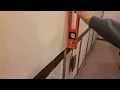 Drywall furring strips easy alignment tip