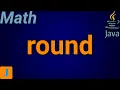 Java Math round