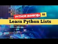 Python Lists for Beginners Python Malayalam Tutorial
