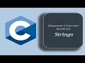 Strings in C Technical Interview Questions C and C