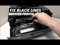 Brother Printer How to Fix Black Lines Problem
