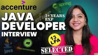 3 years Java Developer Accenture Interview Experience Java Spring Boot Microservices