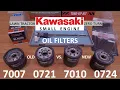 Kawasaki Oil Filters Up Close - New Design vs Old Design