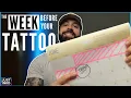 Tattoo PREPARATION The Week Night BEFORE your appointment