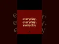 Download Lagu Everyday - Ariana Grande #lyrics #song #musicvideo #trending #shorts