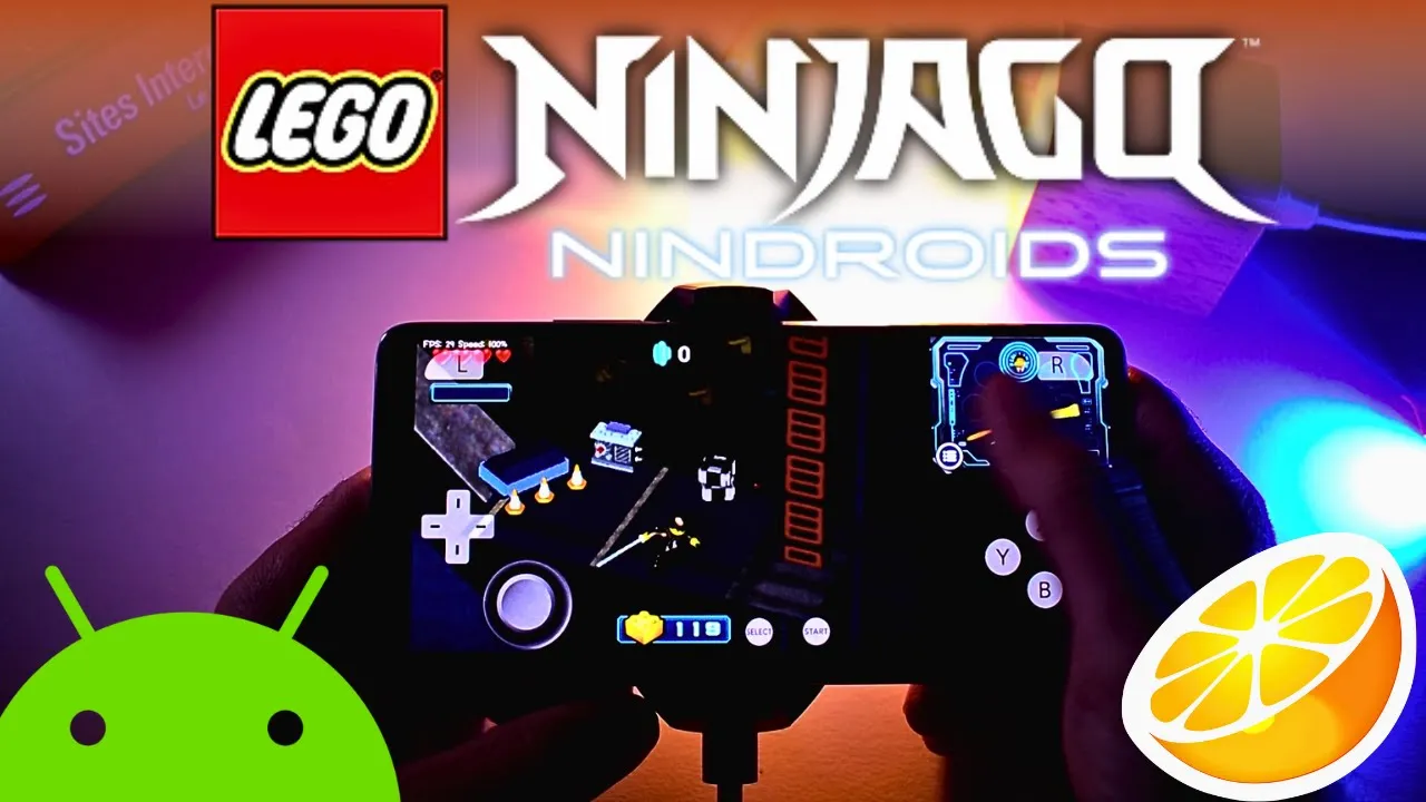 Lego Ninjago Nindroids Android Gameplay | Citra Android | Nintendo 3DS Emulator