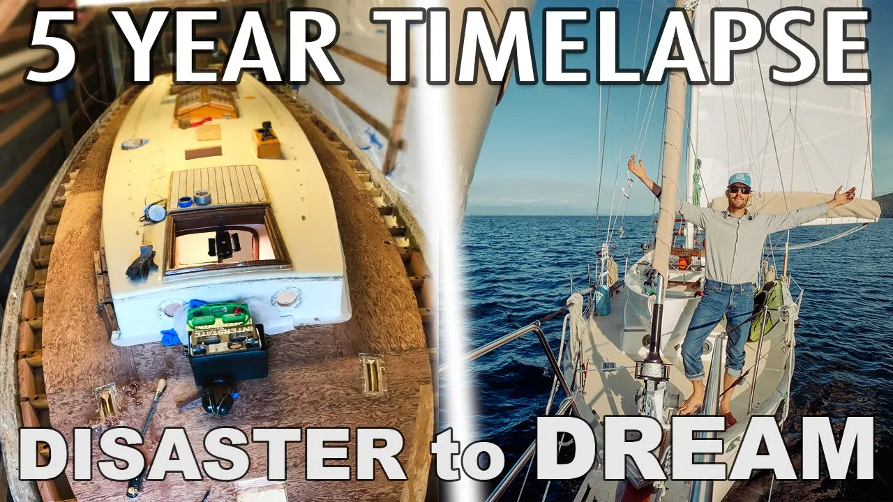 We turned a shipwreck into our dream boat (START TO FINISH)