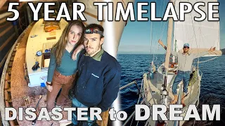 We turned a shipwreck into our dream boat (START TO FINISH)
