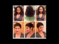 haircut long and curly to short pixie on brunette emma watson style