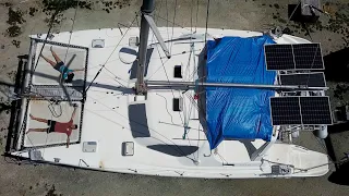 ⛵️ HURRICANE DAMAGED CAT REBUILD PROGRESS