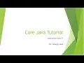 15 Core Java - Inheritance part