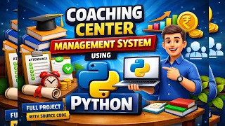 Coaching Center Management System using Python Full Project development with binarybrain0100
