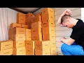 BOXES hidden in back of STORAGE UNIT it only SOLD for 490