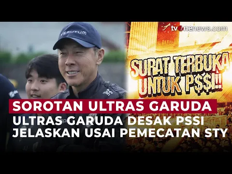 Ultras Garuda Kirim Surat Terbuka ke Erick Thohir Soal Keputusan Pemberhentian STY