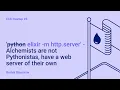 Bartek Blaszkow - p y t h o n elixir