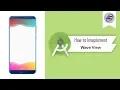 How to Implement Wave View in Android Studio WaveView Android Coding