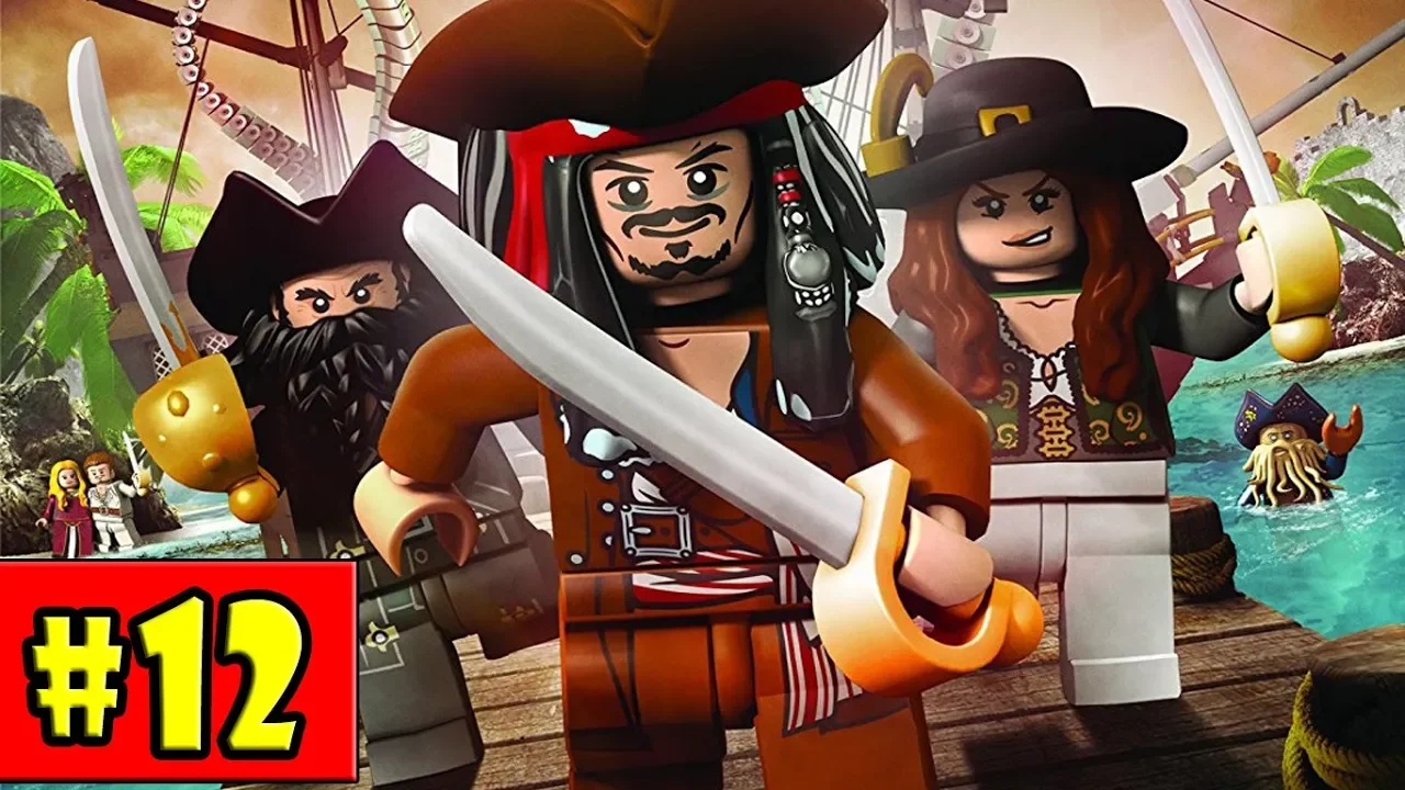 100% walkthrough for level 12 - Davy Jones' Locker in LEGO Pirates of the Caribbean on the Xbox 360.. 