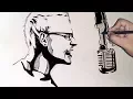 Lagu Drawing Chester Bennington || a short tribute to the lead vocalist of Linkin Park