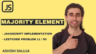 Majority Element LeetCode Fastest O 1 Space Solution Hindi JS LeetCode 169
