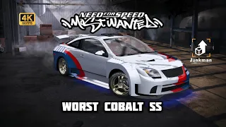 Chevrolet Cobalt SS Full Junkman Unlock Worst Experience Ever NFS Most Wanted 2005 Nfsmw2005 
