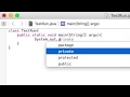 Compiling and running your first Java program