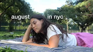 august in nyc | a sweet weekend in my life