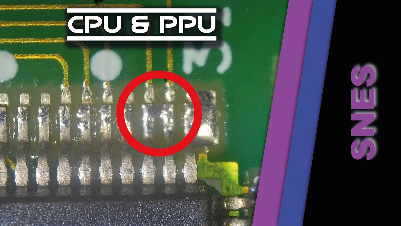 SNES Com Dois Defeitos (CPU e PPU) - Burn In Test Não Acusou