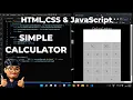 Coding a Calculator App using HTML CSS JavaScript ASMR Programming - No Talking
