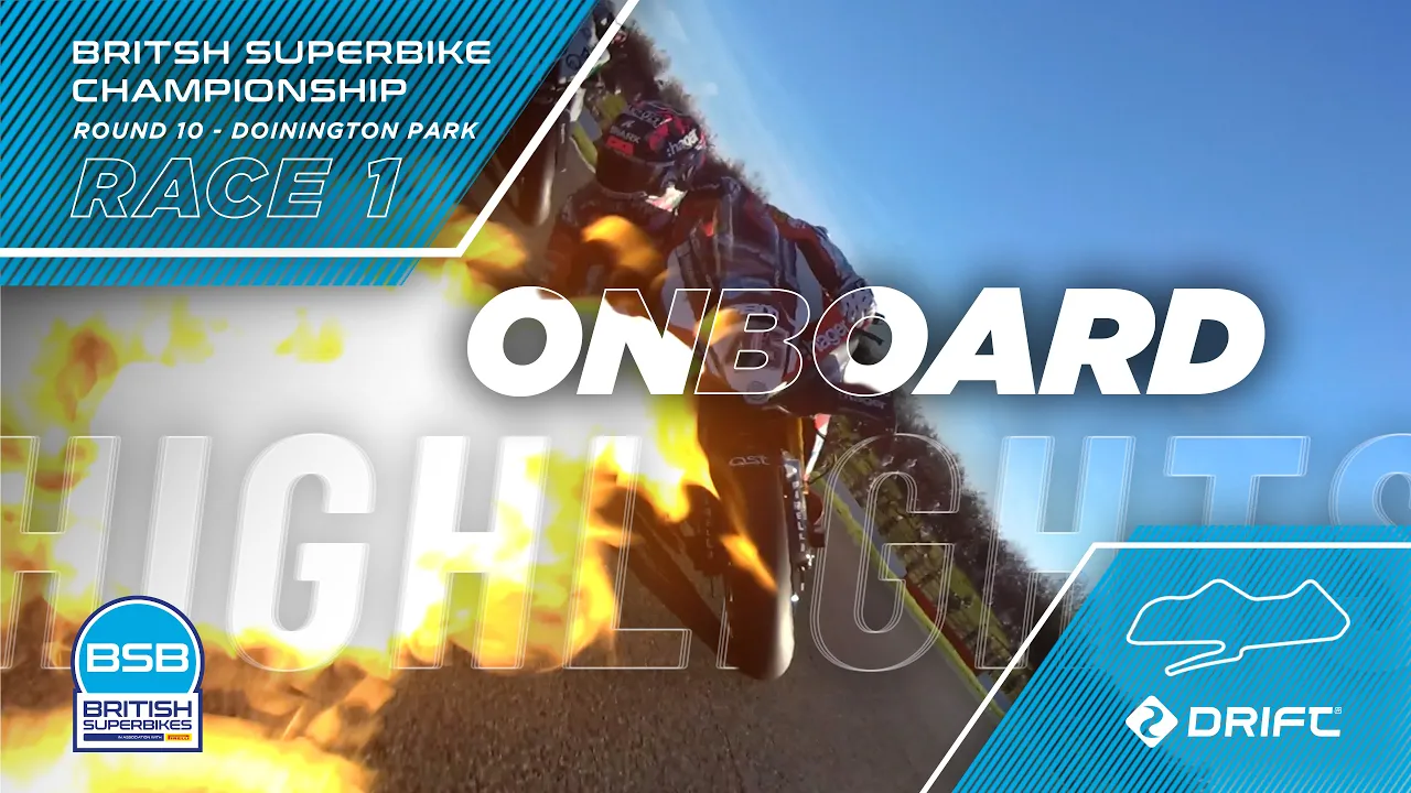 2026 BSB - RD10 Donington Park - race one onboard highlights
