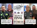Dustin Holt Chris Lim vs Larry Butler Alex Spellman Open Doubles 501 Final Las Vegas Open