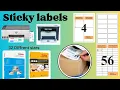 Oddy A4 Self-Adhesive Sticker Paper for Shipping Labels Branding and Barcodes