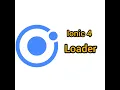 Ionic 4 loader
