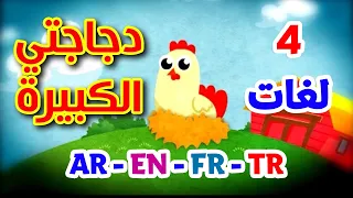 دجاجتي الكبيرة باللغات الأربع العربية الإنجليزية التركية الفرنسية طيور بيبي Toyor Baby 