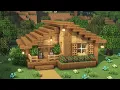 Minecraft How to Build a Survival Starter House Tutorial