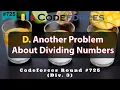 D Another Problem About Dividing Numbers Codeforces Round Div 3 sKSama Hindi Editorial