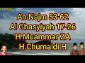Download Lagu Surah An Najm 53-62 Al Ghasyiyah 17-26 || H Muammar ZA , H Chumaidi H || MT Yusuf || 02
