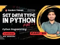 Set Data Type in python Part 2