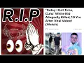 Viral Sensation Today I got time cuz G Real aka Vincent Brown found Shot Dead in Aurora Colorado