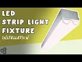 How to Install an LED Strip Light Workshop Garage Lighting Upgrade