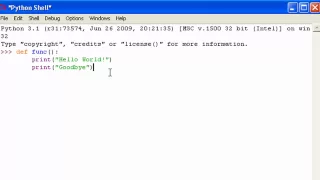 Python 3 Tutorial 5 - Functions Intro