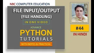 File Handling In Python File Input Output In Python Copy File Delete File Rename File