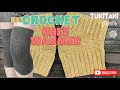 How to crochet Knee warmers easy crochet tutorial for beginners